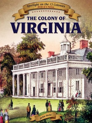 cover image of The Colony of Virginia
